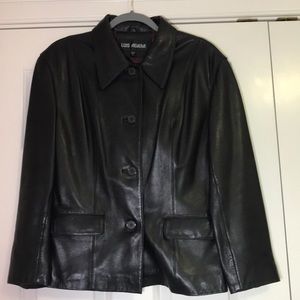 Genuine Black Leather Jacket